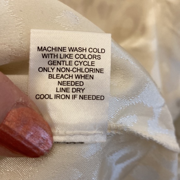 Retrology Cheetah Print White Blouse with Cage Sleeves - Picture 7 of 7